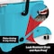 Serenelife Portable Cooler Box - Holds Up to 63 Cans, Keeps Ice Up to 5 Days, Heavy-Duty 25-Quart (Blue) SLCB25BL - alternate 5